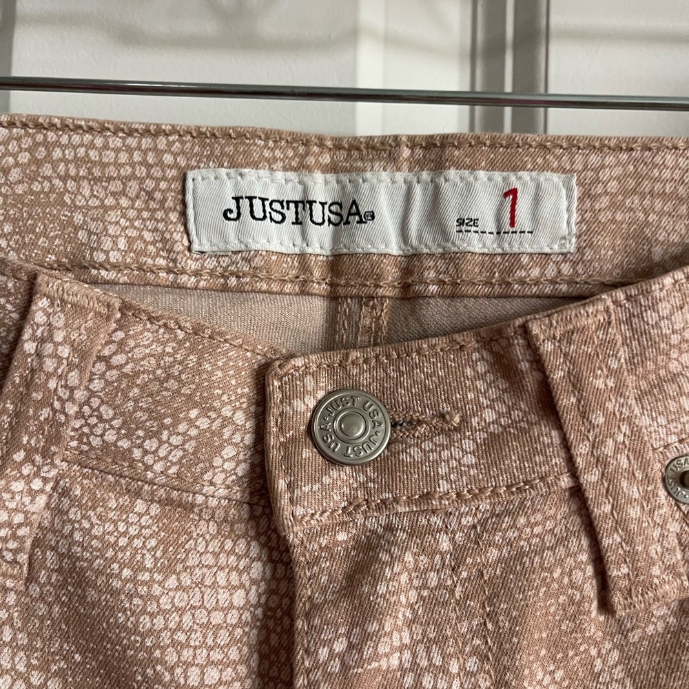 JustUSA Snake Print Jeans - Picture 2 of 3